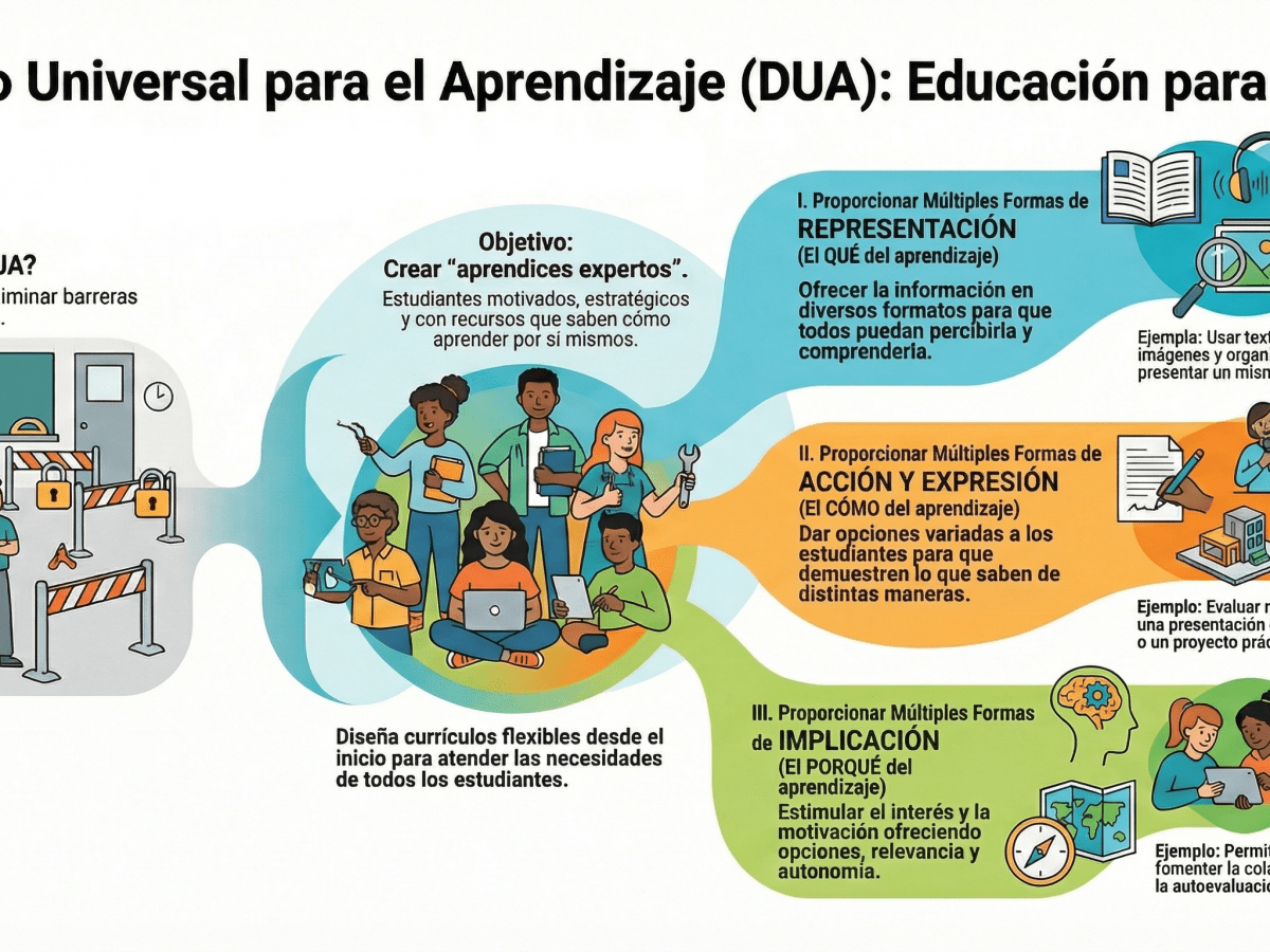 Lo que NO sabías del DUA: 5 Ideas que cambiarán tu&nbsp;formación